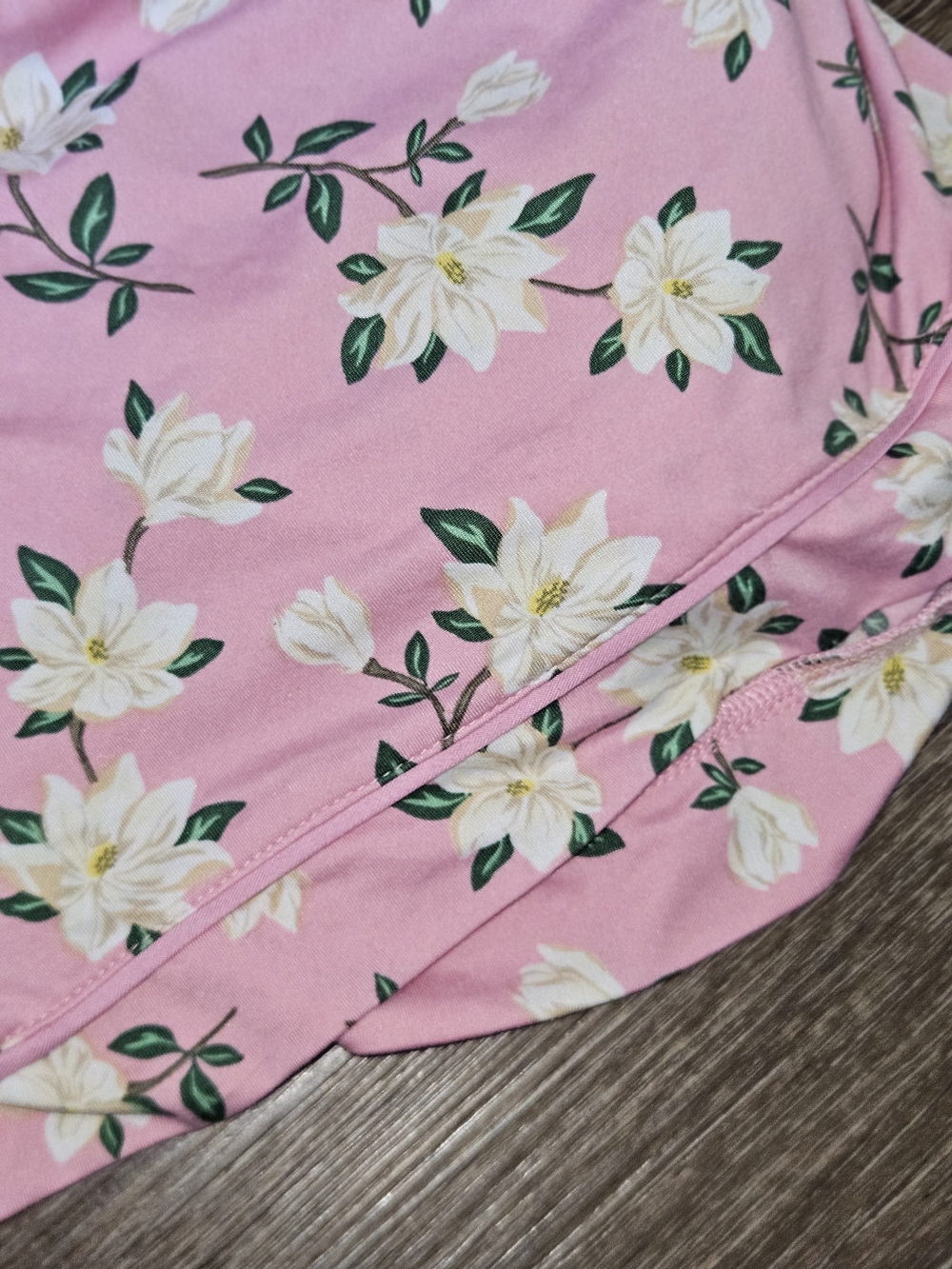 Draper James (EUC) Pink Magnolia Print Sleep Set 3X - Picture 7 of 8